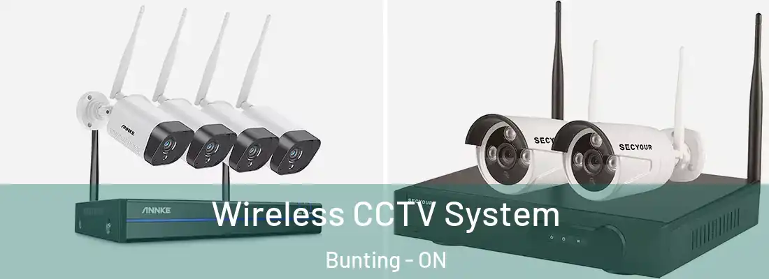  Wireless CCTV System Bunting - ON