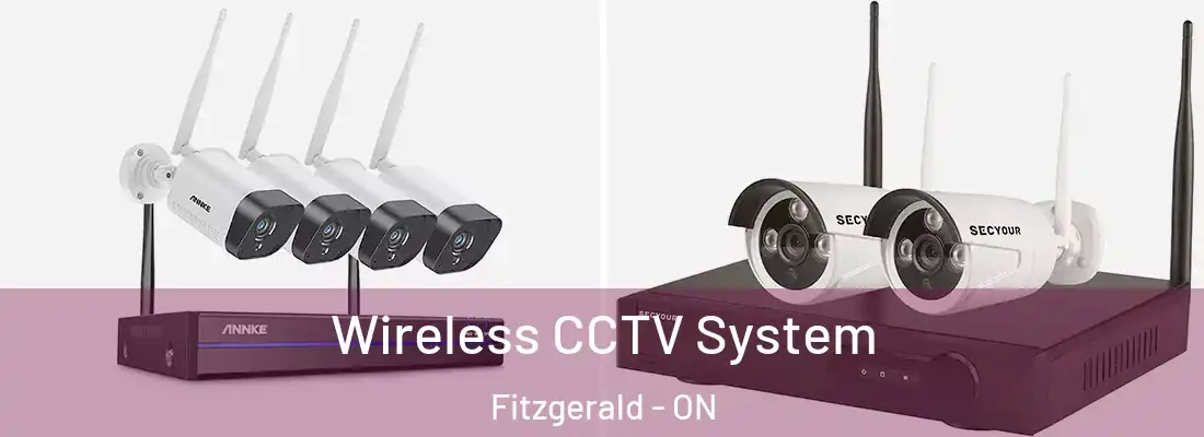  Wireless CCTV System Fitzgerald - ON