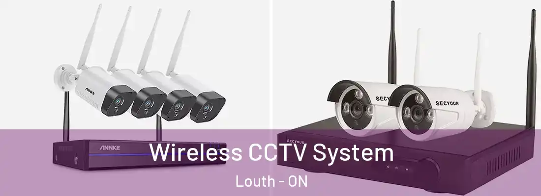 Wireless CCTV System Louth - ON