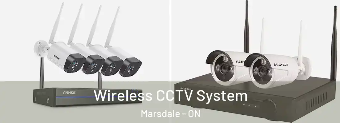  Wireless CCTV System Marsdale - ON